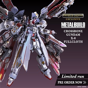PREMIUM BANDAI】Order opens for “METAL BUILD CROSSBONE GUNDAM X-0